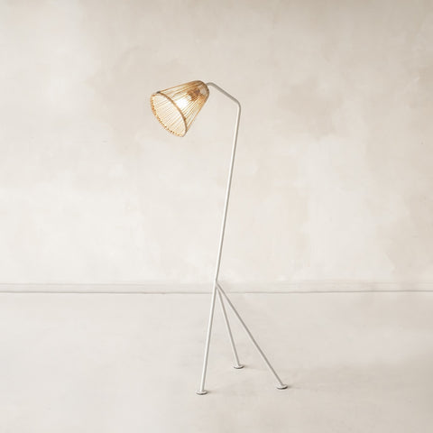 Crane Lamp White (including shade)